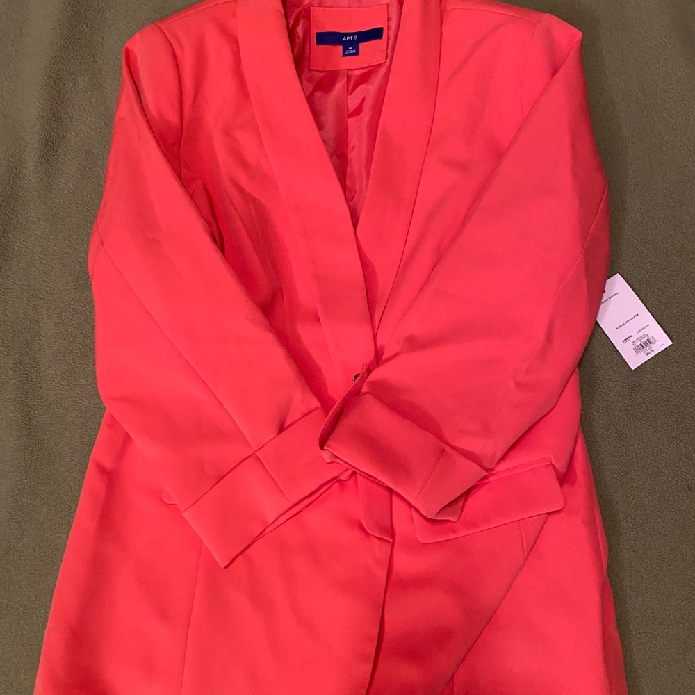 Hot pink Apt 9 blazer